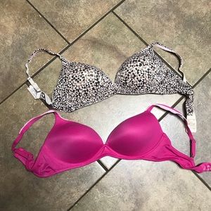 Victoria’s Secret 38C soft no wire T-shirt bras